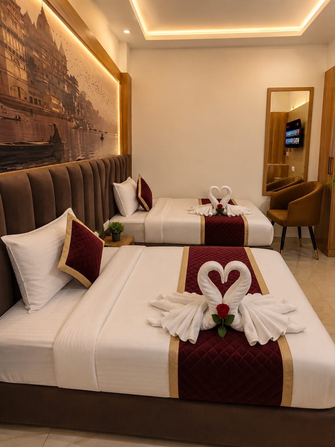 Heritage Twin Room close view